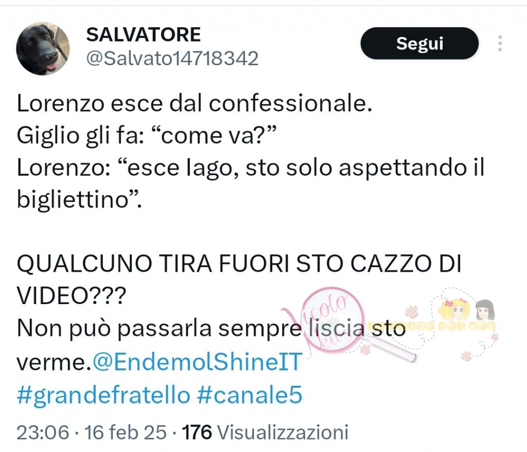 Grande Fratello, Lorenzo conosce l’eliminato di stasera? 4