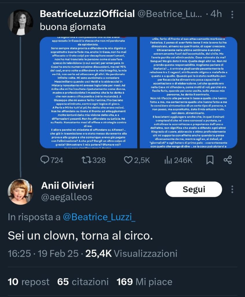 Grande Fratello, Beatrice e Anita di nuovo scontro 2